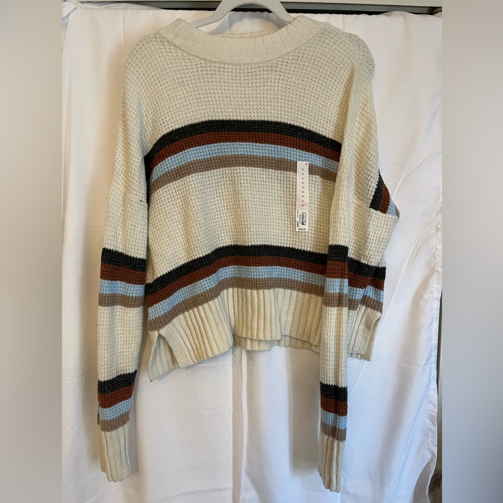 Women’s waffle sweater